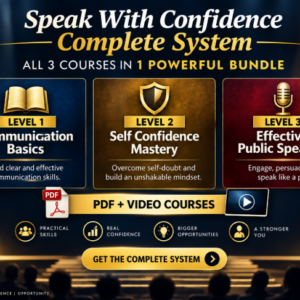 Level 4: Speak With Confidence Complete System